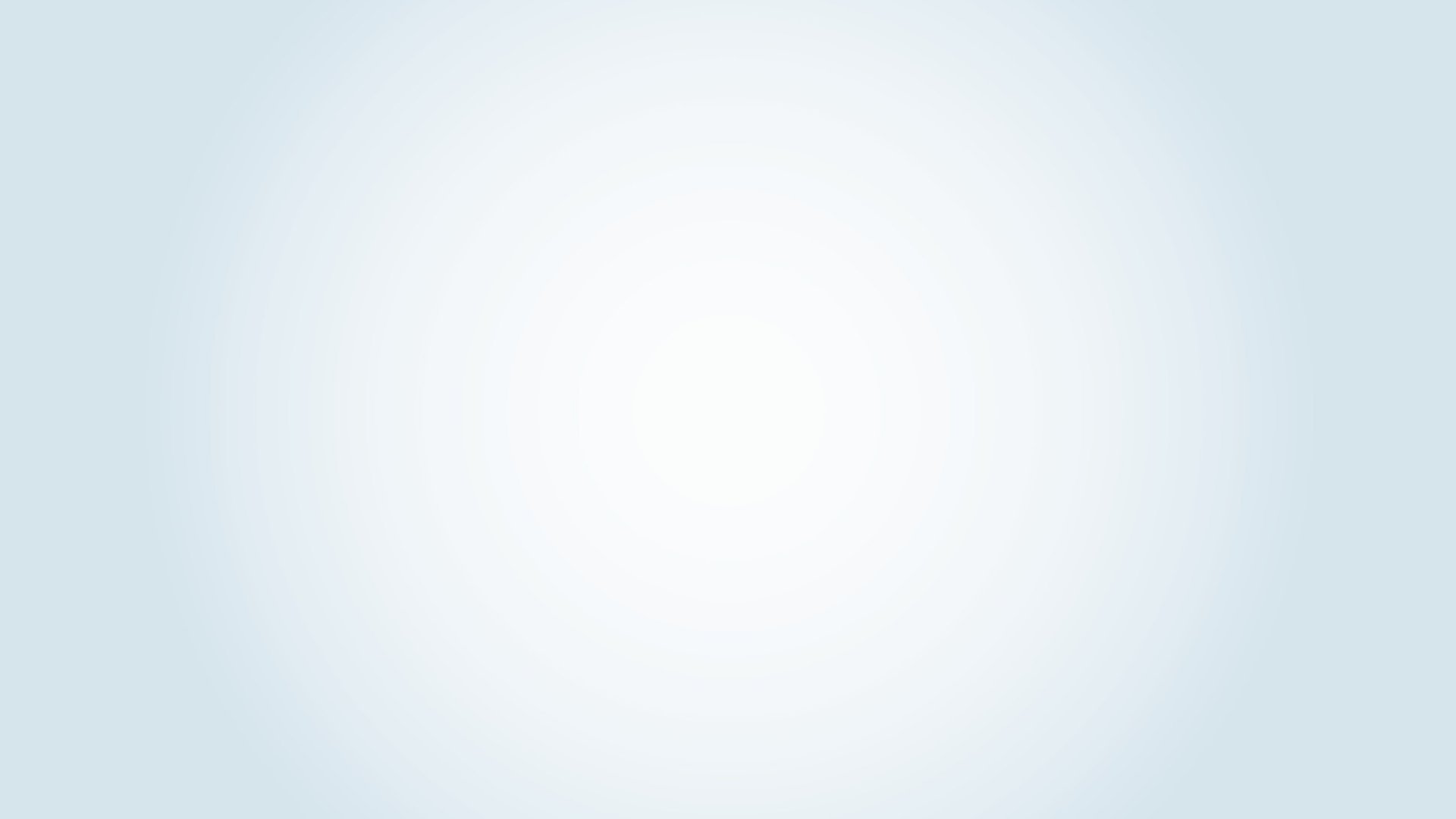 Soft gradient background transitioning from light blue to white, creating a minimalist blank canvas