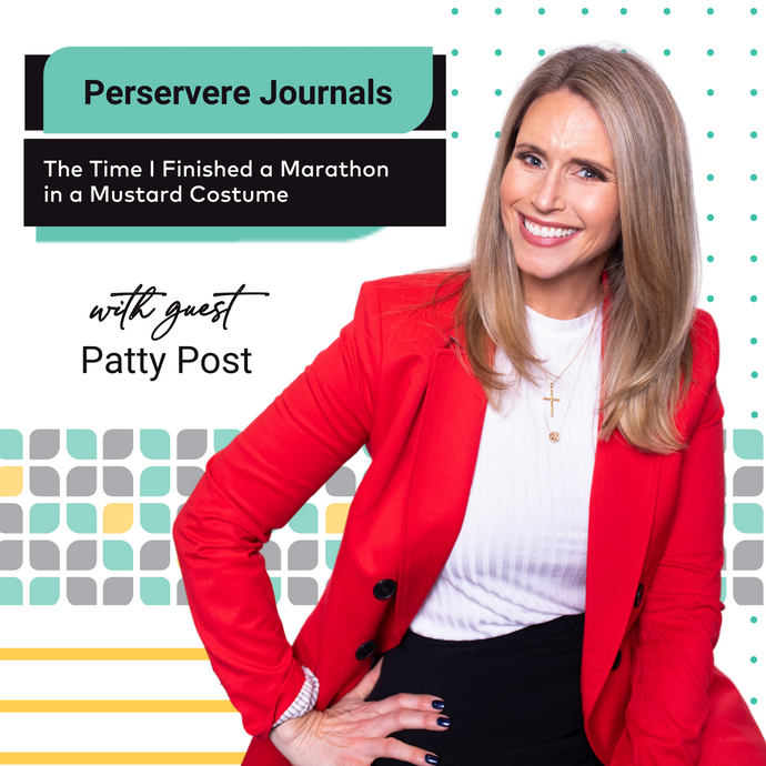 EP26 Persevere with Patty: The Time I Finished a Marathon in a Mustard Costume