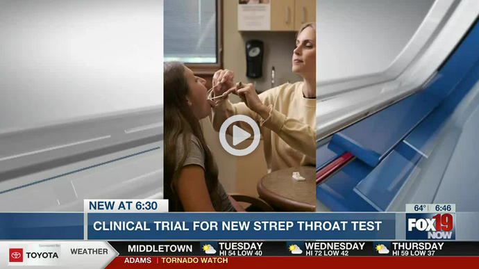 Clinical Trial for New At-Home Strep Throat Test