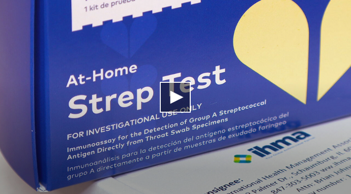 Ohio Urgent Care Center Testing At-Home Strep Test