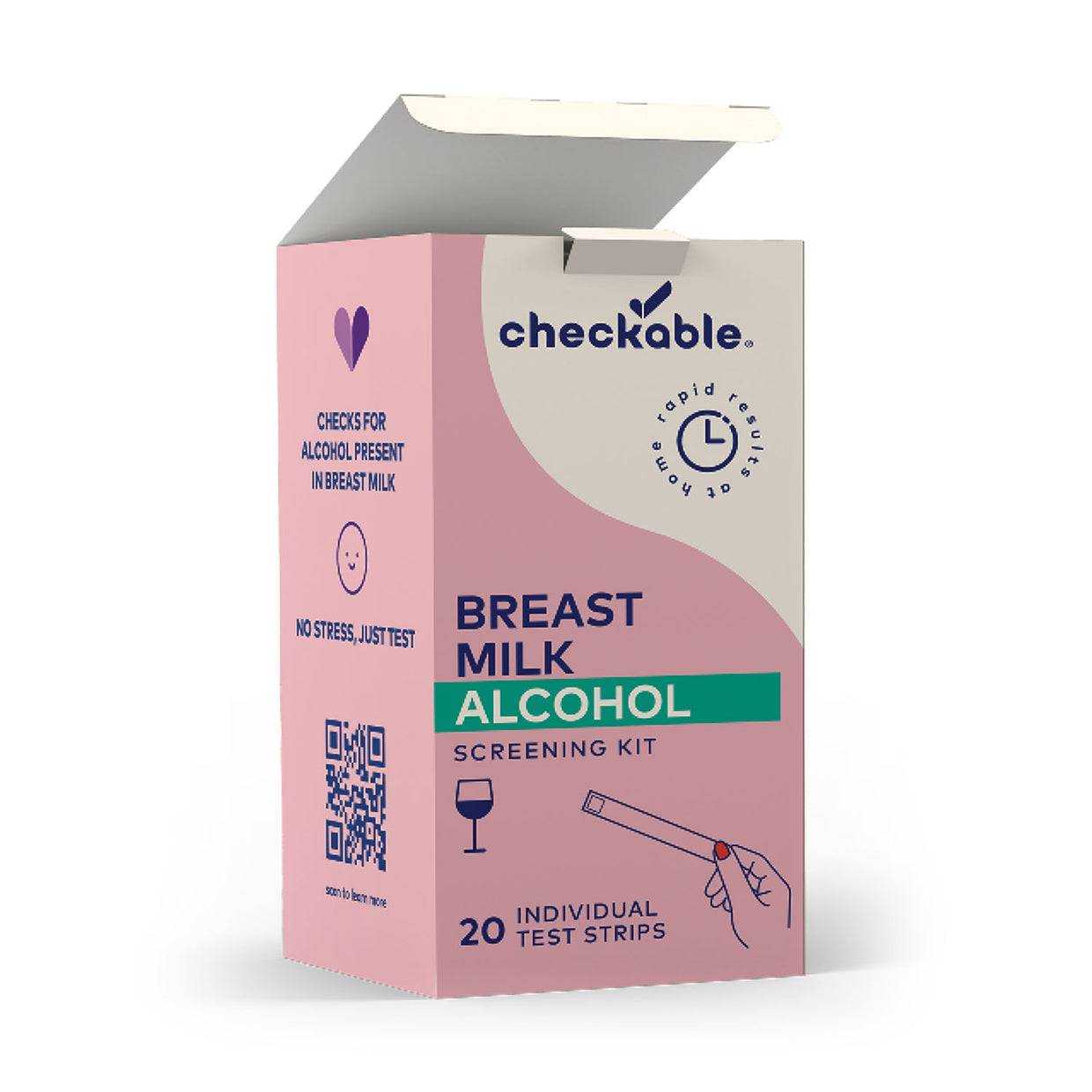 Breast Milk Alcohol Test Kit (20 Count Test Strips)